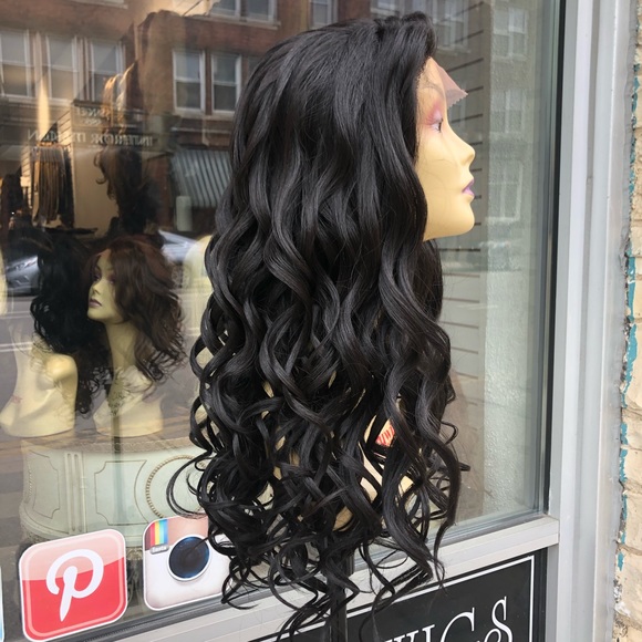 Full lace Wig long loose curl Ask color main image 8